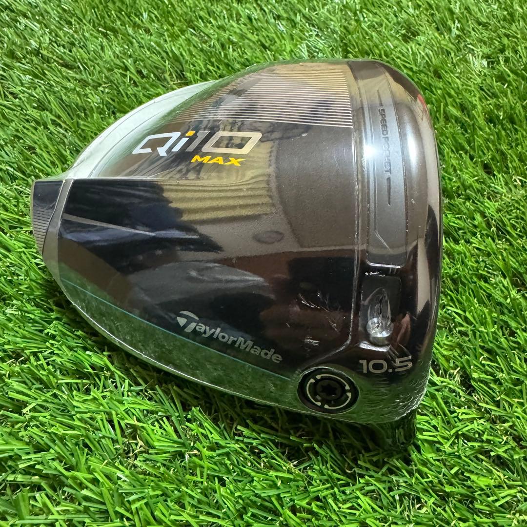 ヒ*ジ様 新品 10.5° Qi10 MAX ドライバー ヘッド テーラーメイド