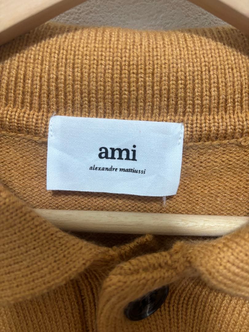 【タグ付き】AMI PARIS ポロセーター　Mサイズ
