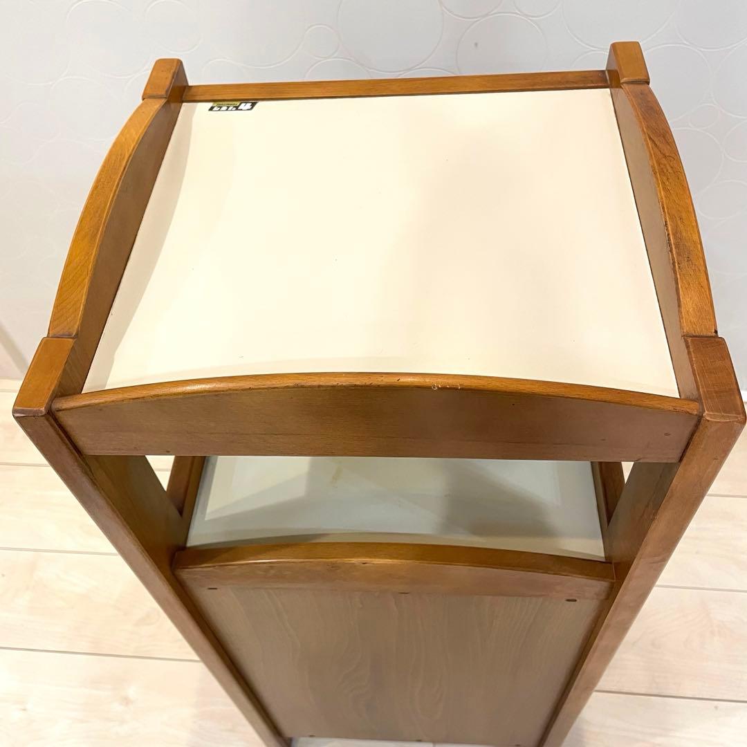 【Karimoku】カリモク サイドキャビネット 電話台 花台 飾り台 収納家具