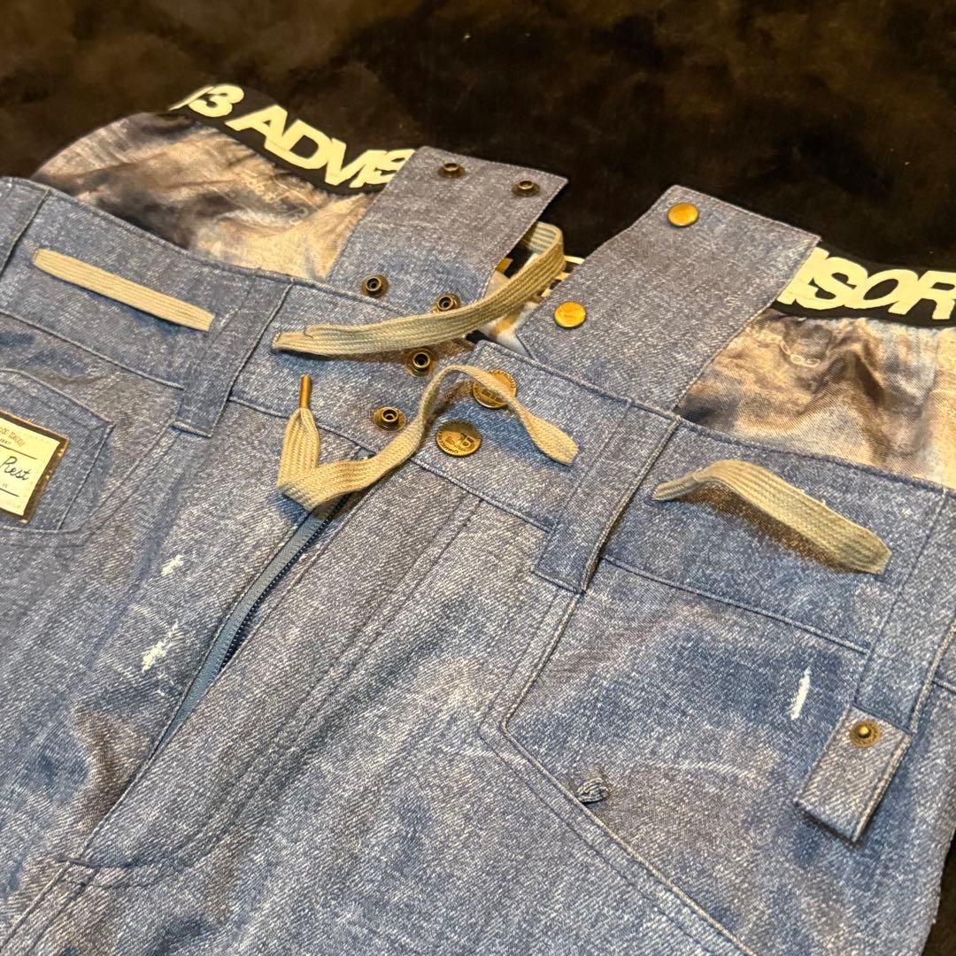 ほね卍様ジャックフロスト13 iDNOUＳ スノーボードウェア上下セット M/L