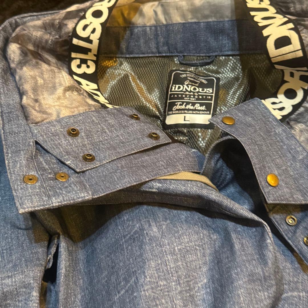 ほね卍様ジャックフロスト13 iDNOUＳ スノーボードウェア上下セット M/L