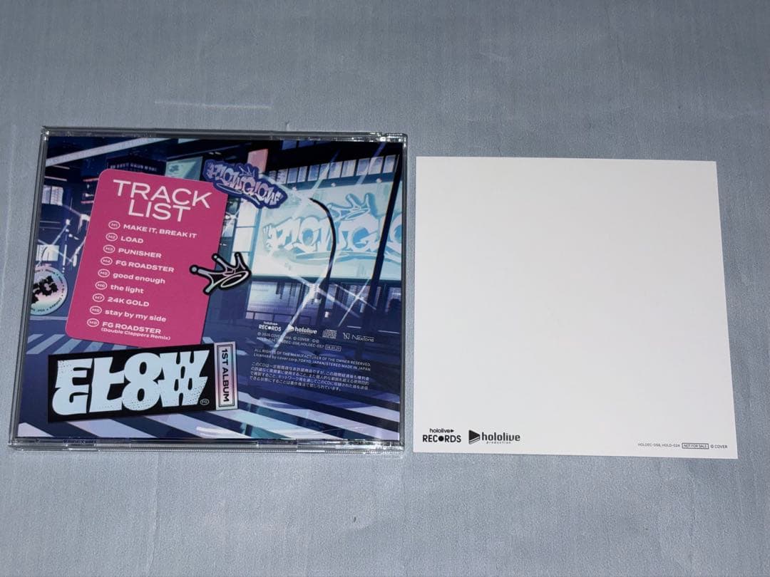 綺々羅々ヴィヴィ FLOW GLOW EC数量限定盤 CD 直筆サイン