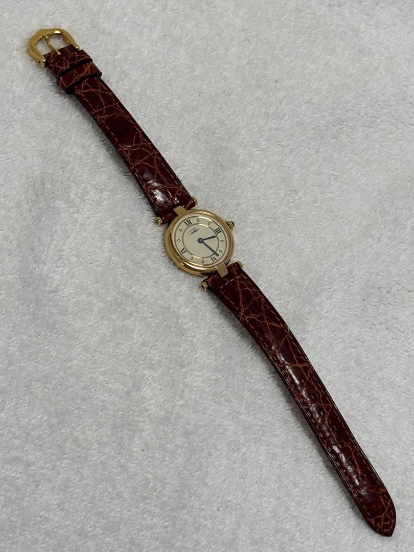 【美品】カルティエ マストヴァンドーム SM クォーツ【1851】稼働品 付属有
