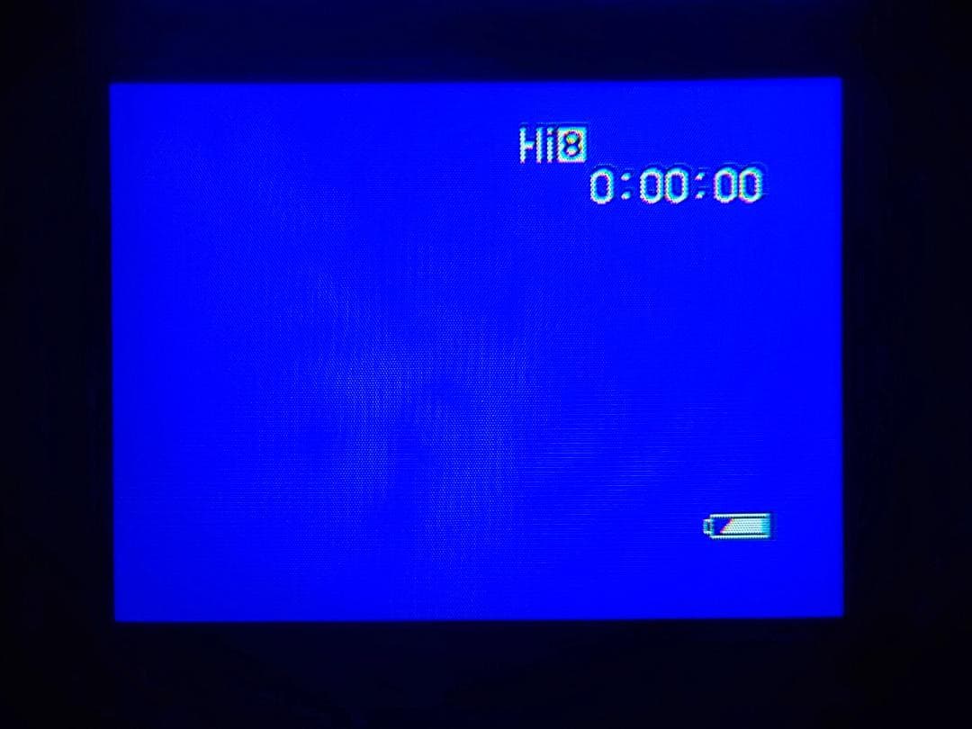 8mmテープのダビングに！ SONY ビデオカメラ CCD-TR3300