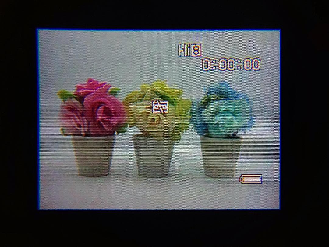 8mmテープのダビングに！ SONY ビデオカメラ CCD-TR3300