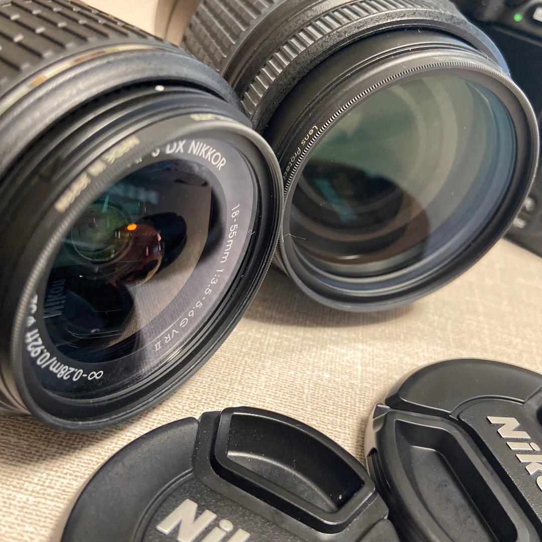 ★美品/未使用に近い Nikon D5500 本体+レンズ＋関連グッズ一式