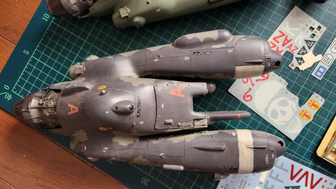 ジャンク）ハセガワ 1/20 Ma.K. ファルケ、グリフォン等