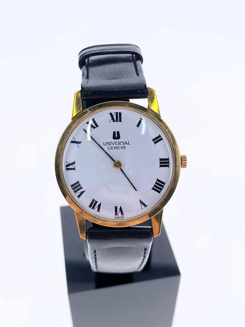◆UNIVERSAL GENEVE 542 101 ゴールド 09099