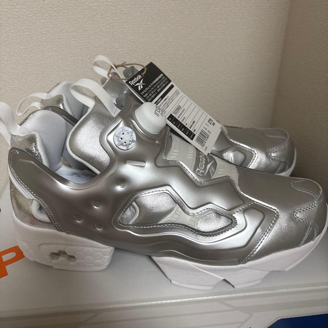 稲葉浩志モデル Reebok インスタポンプフューリー　シルバー 27.0cm