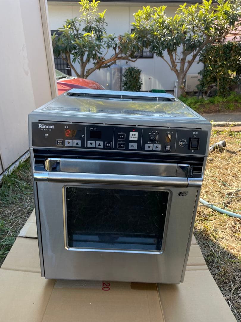 美品 リンナイRinnai ガス高速オーブン RCK-10AS 都市ガス