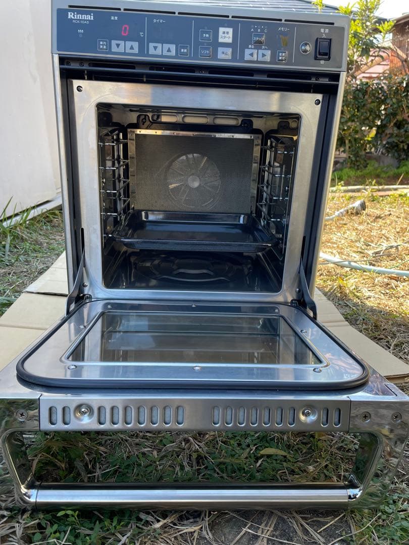 美品 リンナイRinnai ガス高速オーブン RCK-10AS 都市ガス