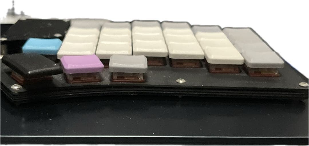 ErgoFine分割キーボード 56キー USB-C Vial対応