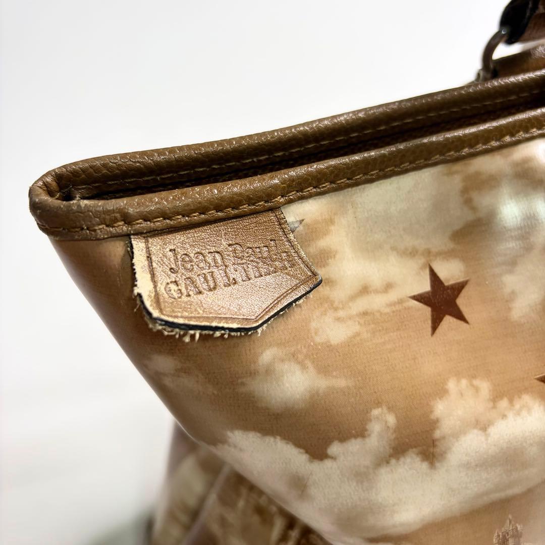 JEAN PAUL GAULTIER ゴルチエ ランドマーク柄 トートバッグ