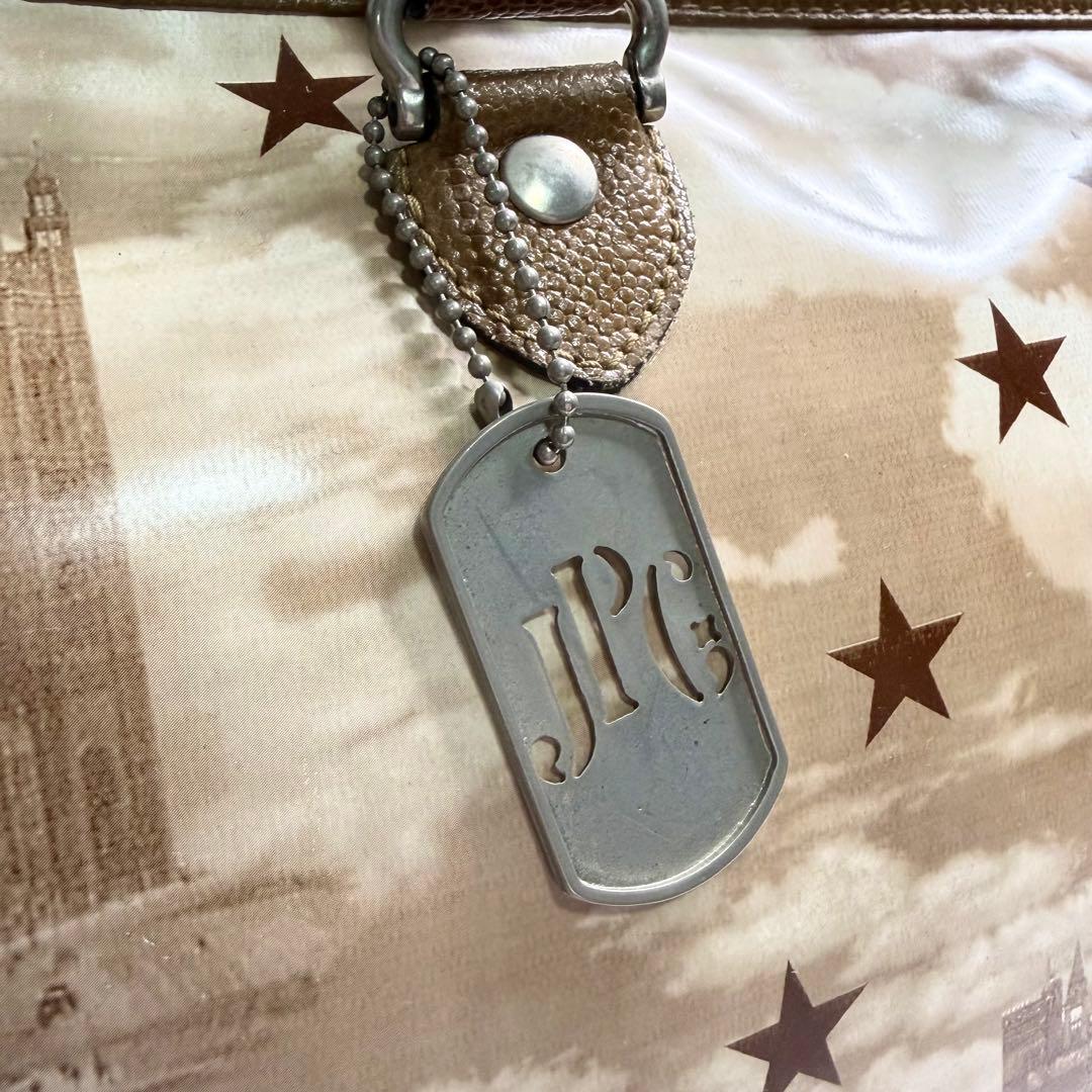 JEAN PAUL GAULTIER ゴルチエ ランドマーク柄 トートバッグ