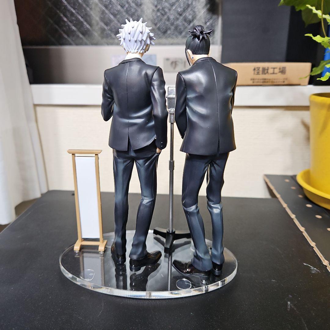 呪術廻戦 フィギュア スーツ姿 漫才セット　五条&夏油&アクリル台座