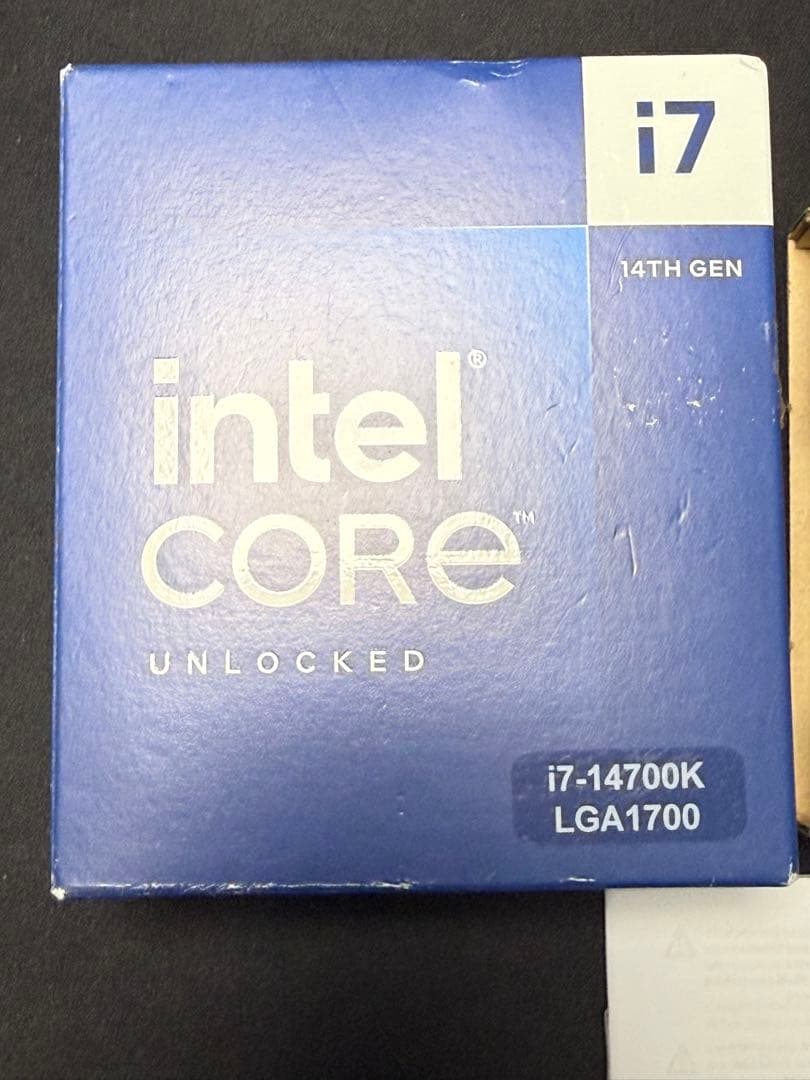 Intel Core i7-14700K CPU 14世代 LGA1700