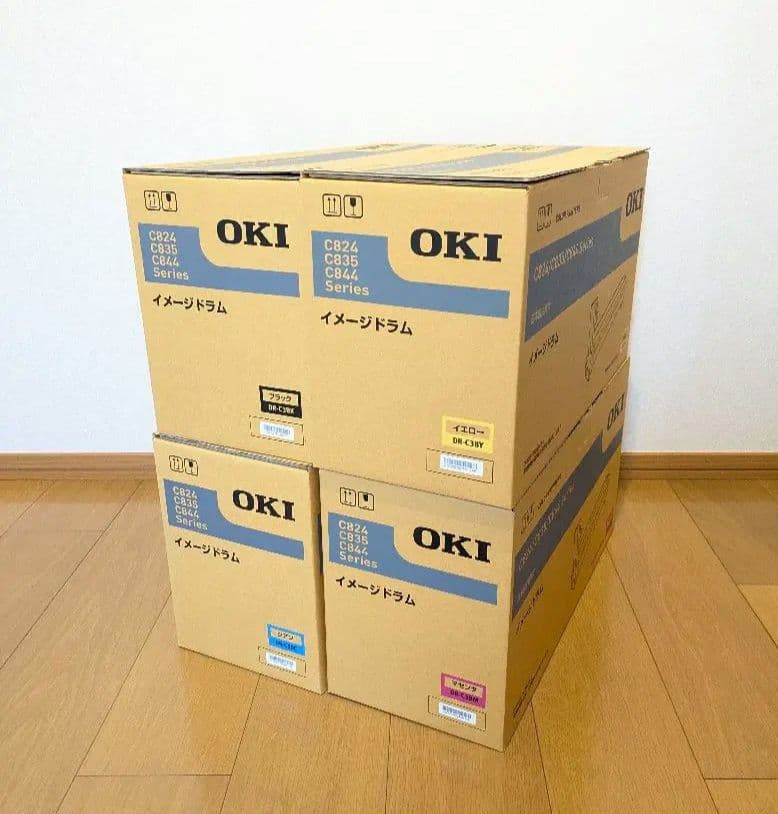 OKI イメージドラム C824/C835/C844 4色セット