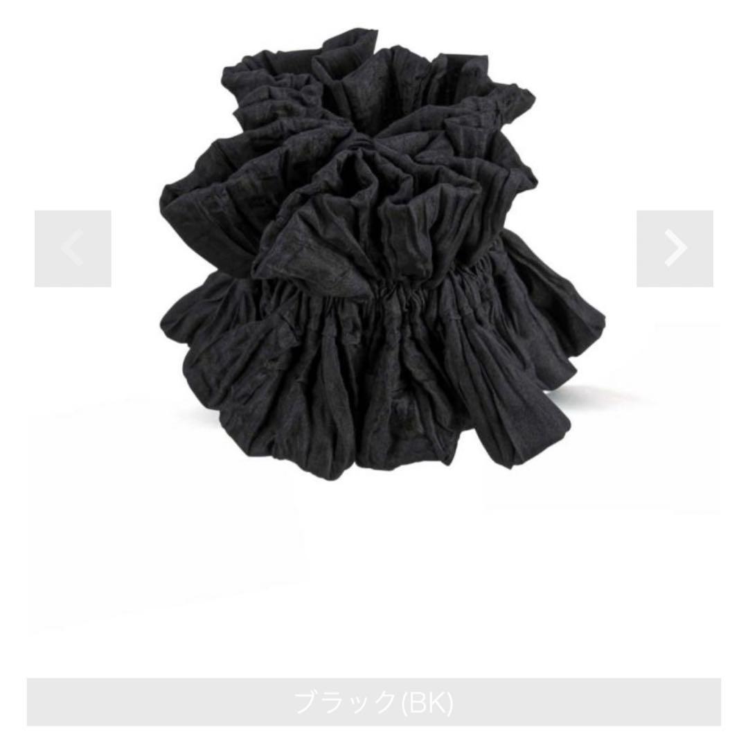 acca ブラック シュシュ　マシュマロシュシュ