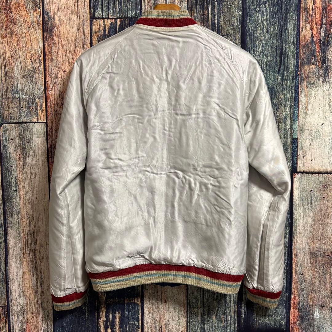 傑作柄‼︎ALASKAテーラー東洋BEAMS別注Lサイズアラスカビームススカジャン