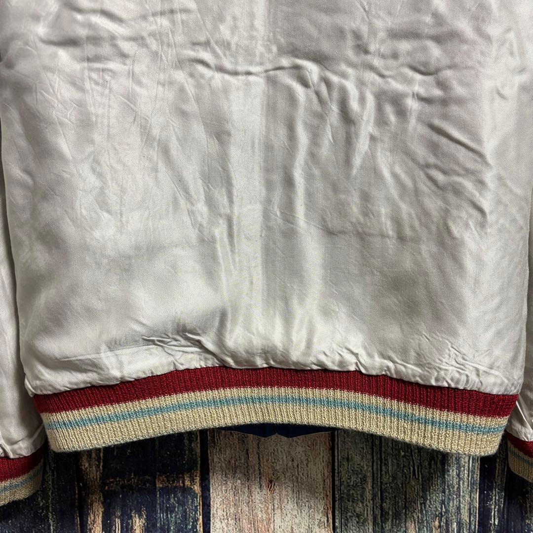 傑作柄‼︎ALASKAテーラー東洋BEAMS別注Lサイズアラスカビームススカジャン