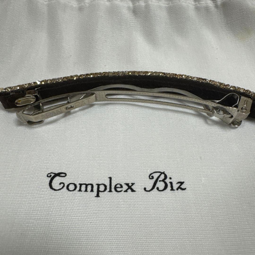 Complex Biz ストーン付きヘアクリップ