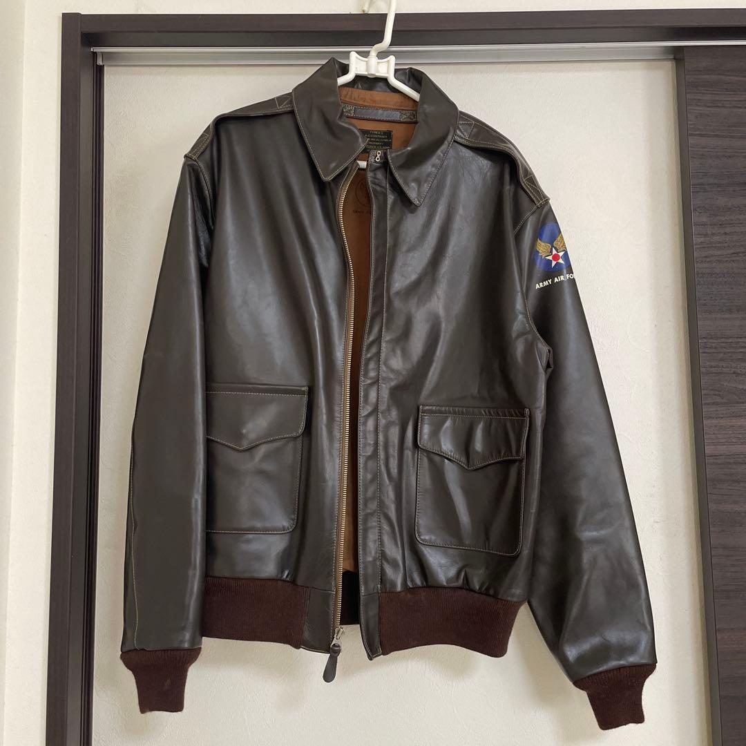 VARGA GIRL A2 馬革 フライトジャケット レザージャケット レア