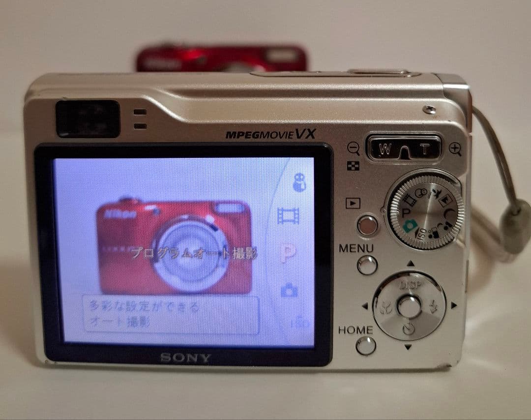 [準美品]ソニー SONY Cyber-shot DSC-W80 コンデジ