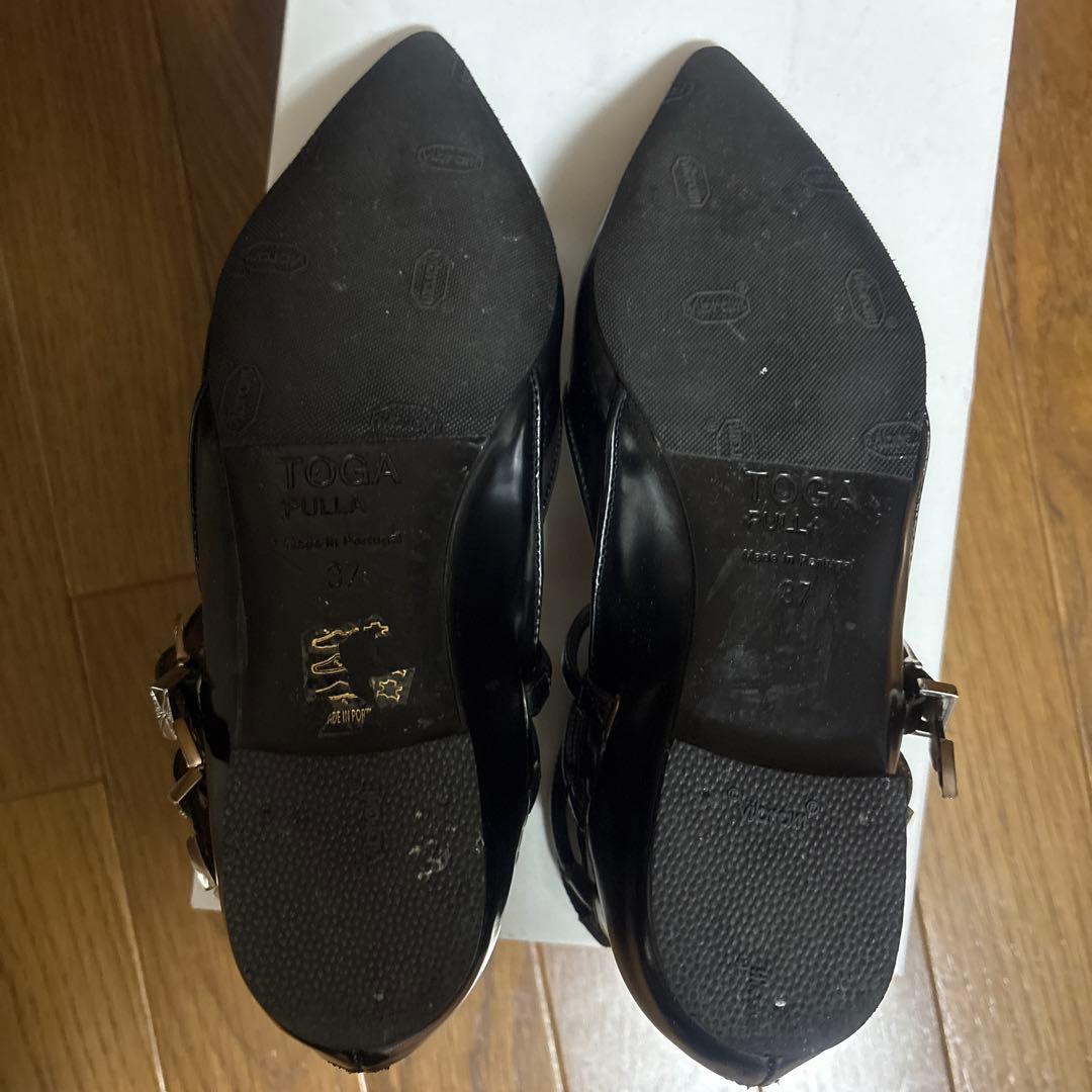 値下げ☆TOGA ブラック ハイヒール ポインテッドトゥ