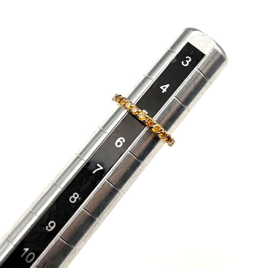 週末限定価格【BIZOUX】アーガイル産ダイヤモンド K18リング エマ 5号