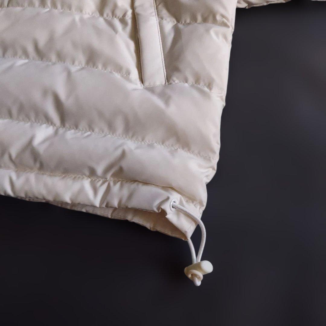 ダントン クルーネックダウン ホワイト Mサイズ