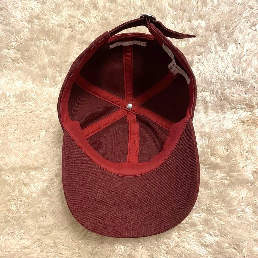 【希少】メゾンキツネ ドレスドフォックス cap ユニセックス　バーガンディ