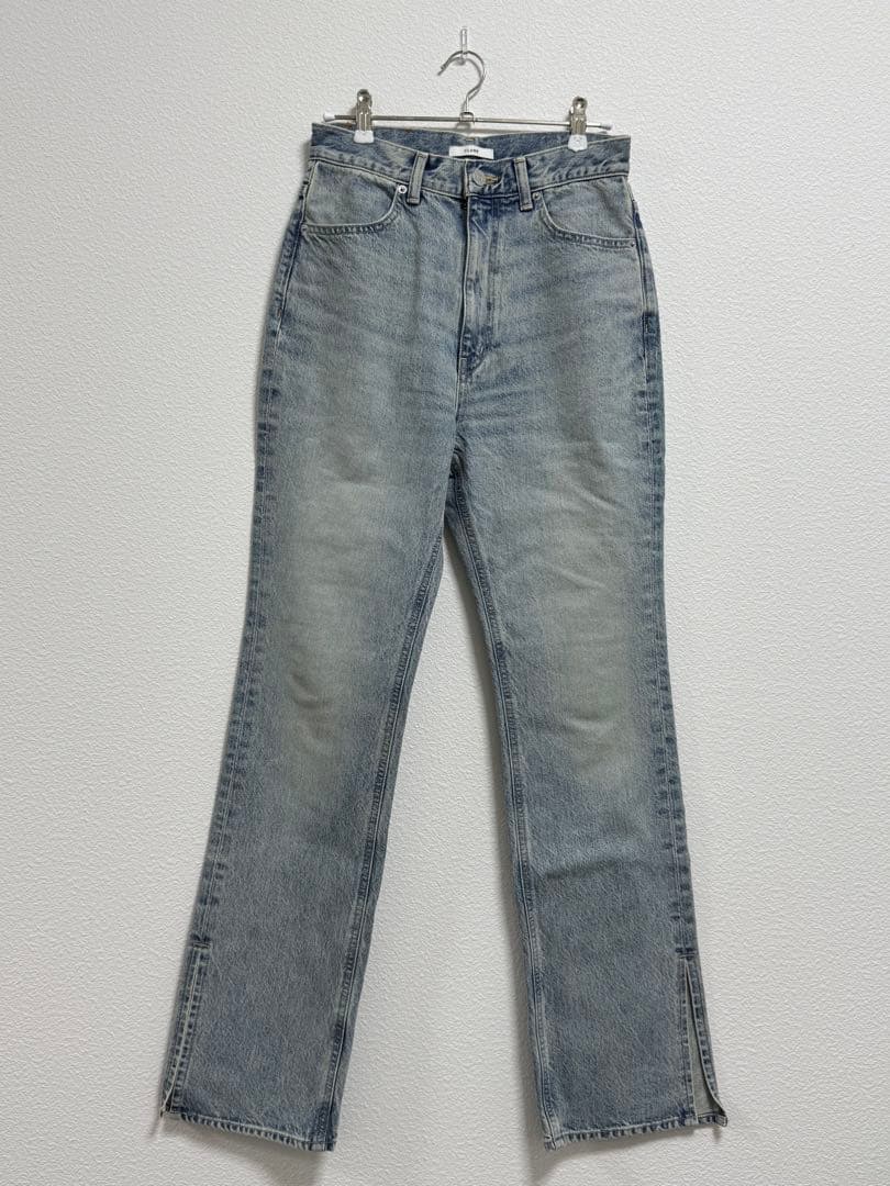 新品未使用 CLANE SLIT HEM DENIM PANTS サイズ2