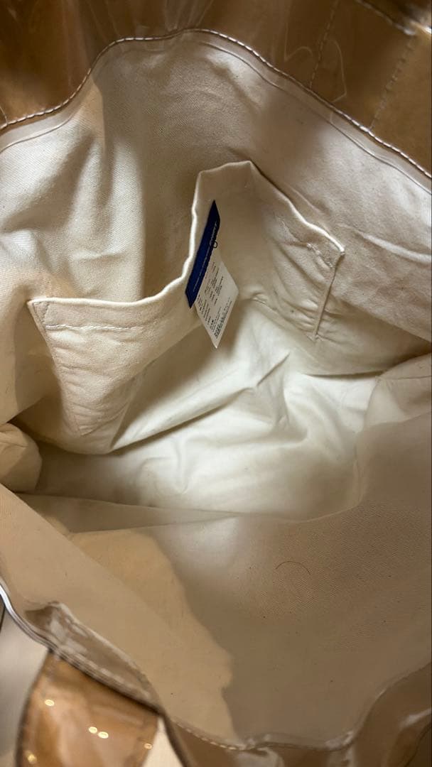 コムデギャルソンシャツ　PVCトートバッグ