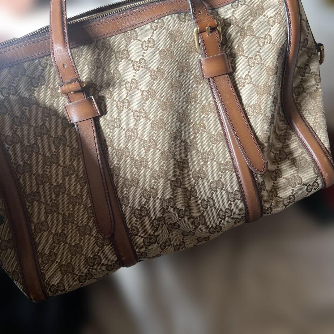 Gucci GGパターン ボストンバッグ