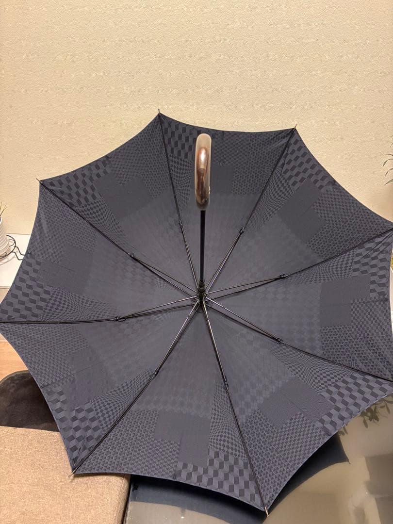 新品未使用　トンボ洋傘前原光榮商店　紳士用　ワンタッチ 親骨65㎝