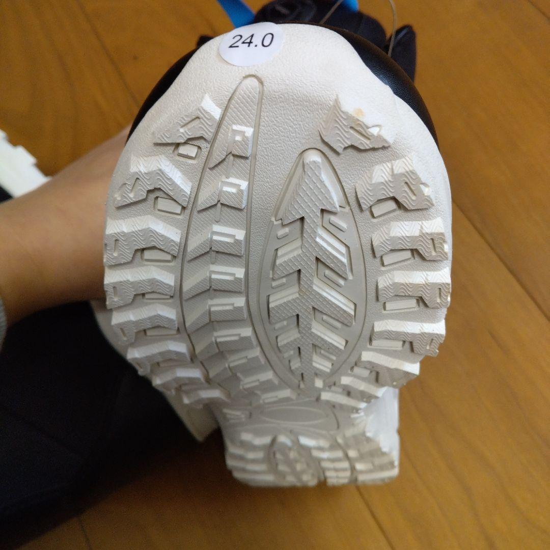 新品　DUB子ども用24cmスノーボードブーツ ブラック/ブルー