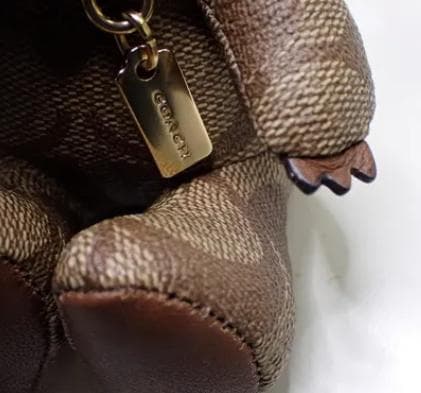COACH シグネチャー（小物）・ベア　チャーム　キーホルダー
