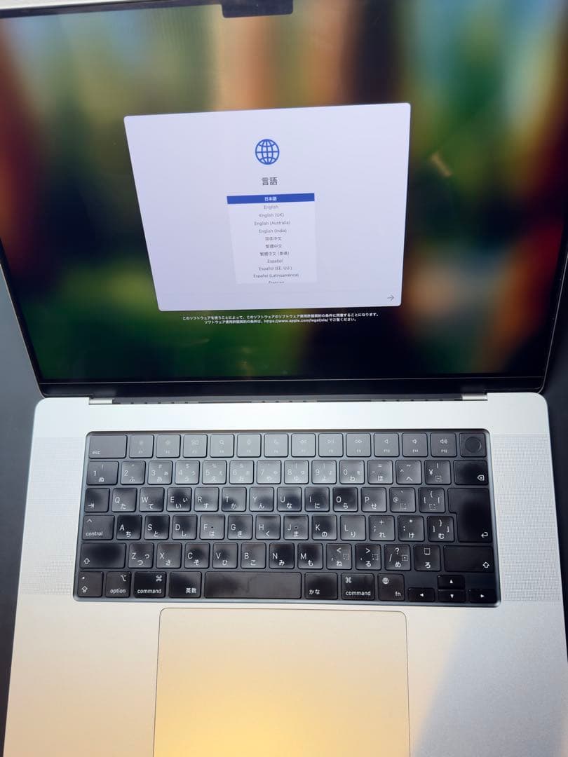 【ジャンク品】MacBook Pro 16インチ (2021) M1Pro