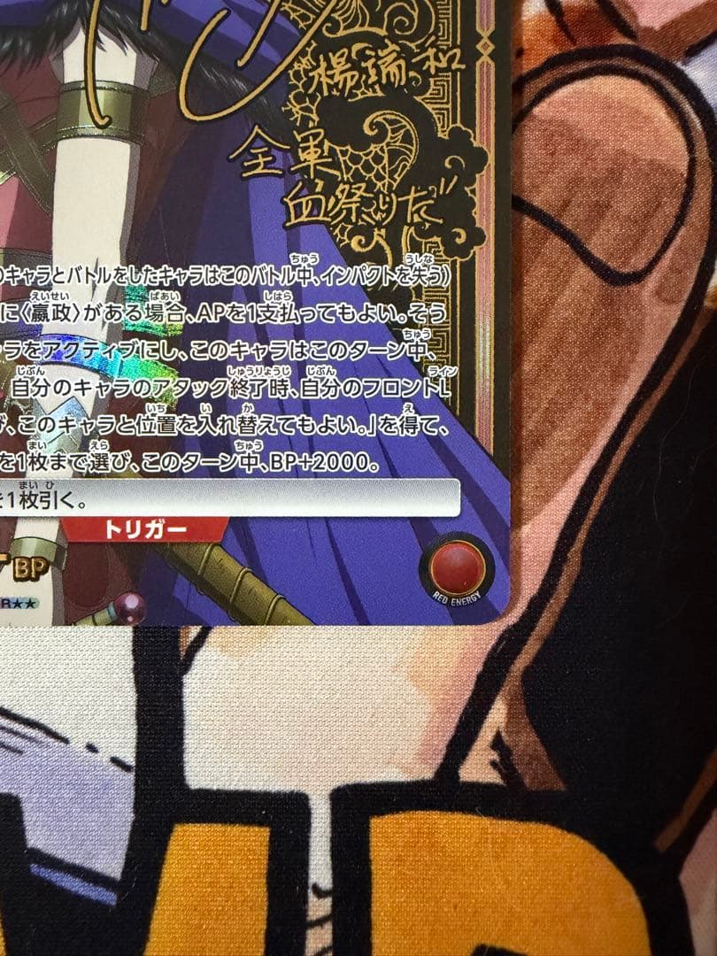 ユニオンアリーナ キングダム 楊端和 星2 パラレル サイン入り