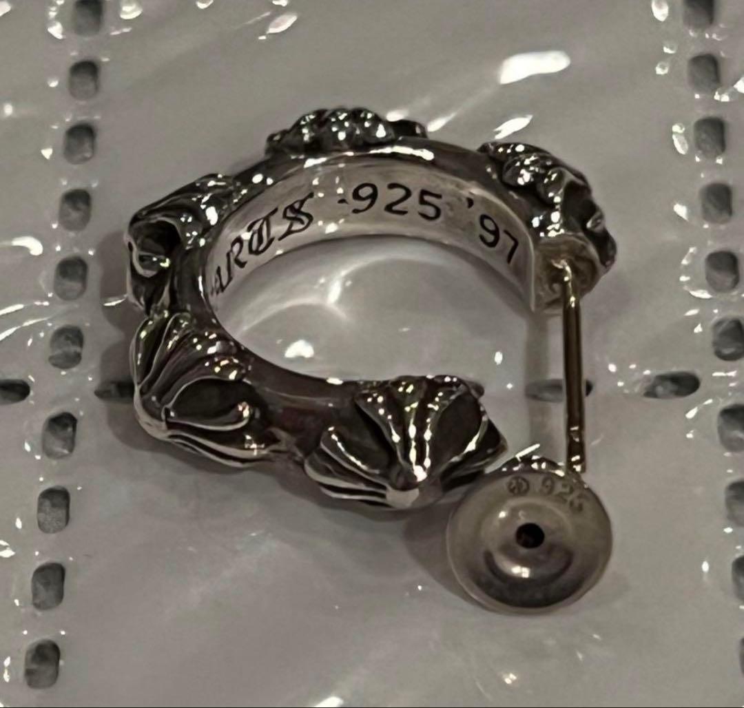クロムハーツ フープピアス 美品 ポーチ付き