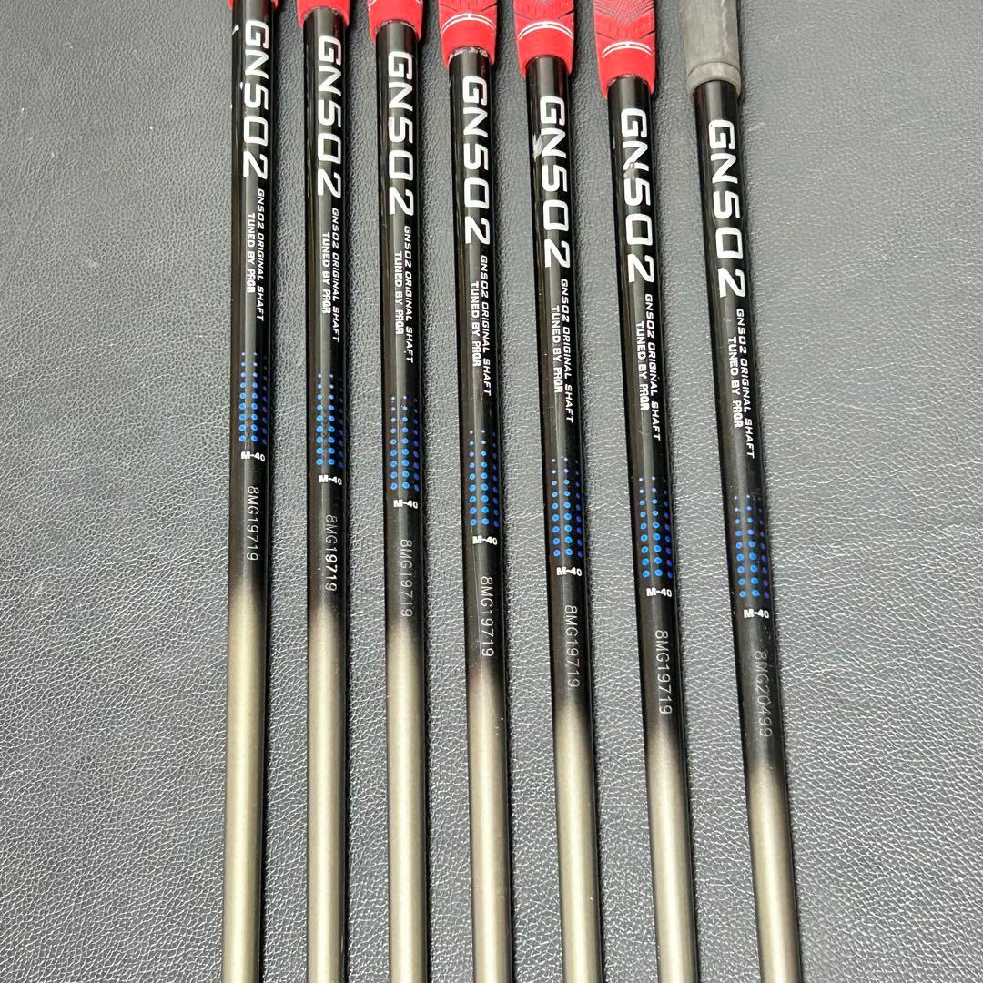 プロギア PRGR GN502 アイアンセット 5〜9・P .S 純正M-40