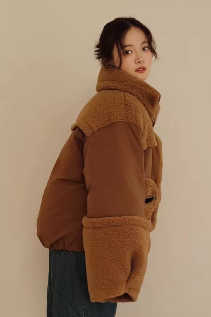 【PINUE新品】ボアコンビダウン