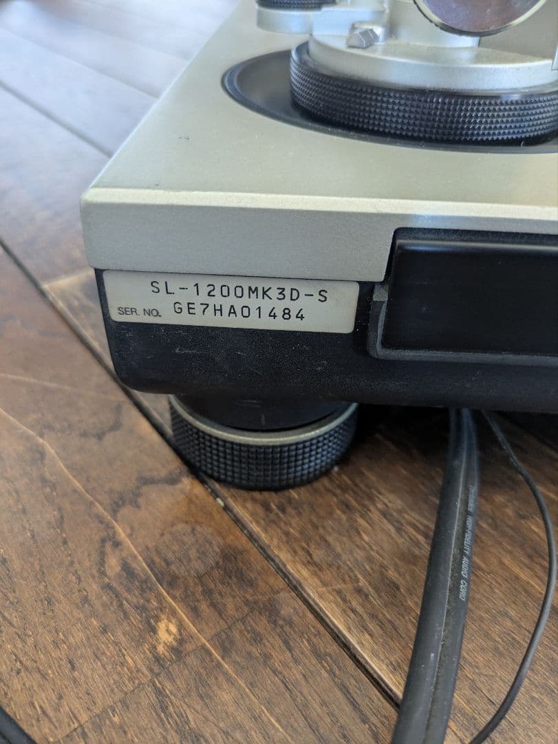 DJ機材 Technics SL1200-MK3D