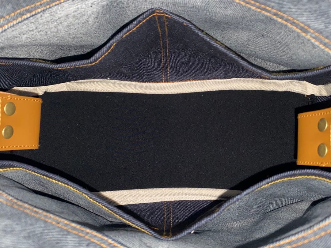 岡山デニム☆ブタさん☆カエル☆リュック対応☆4wayあおりバッグ