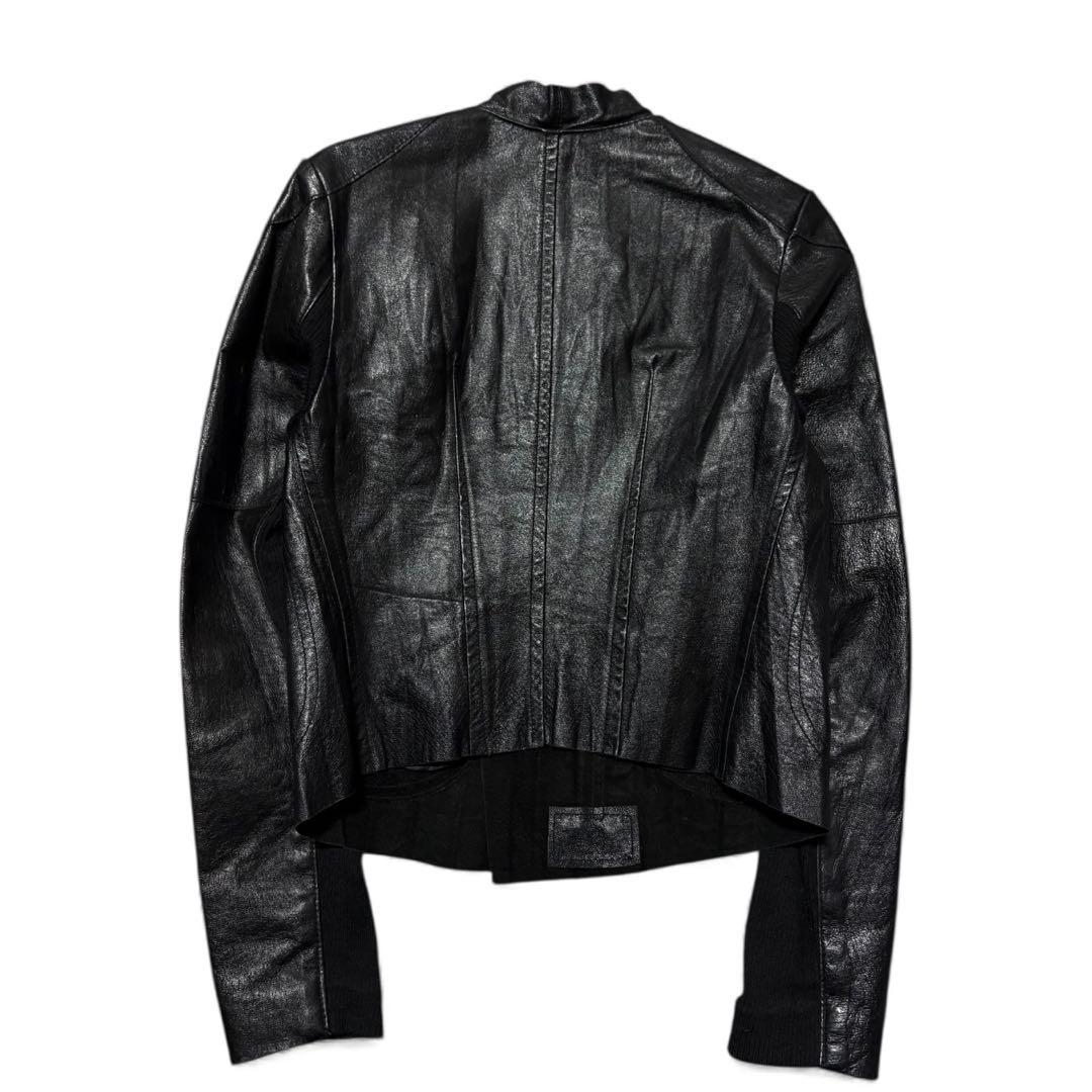 ジャケット・アウター glad news single riders leather jacket