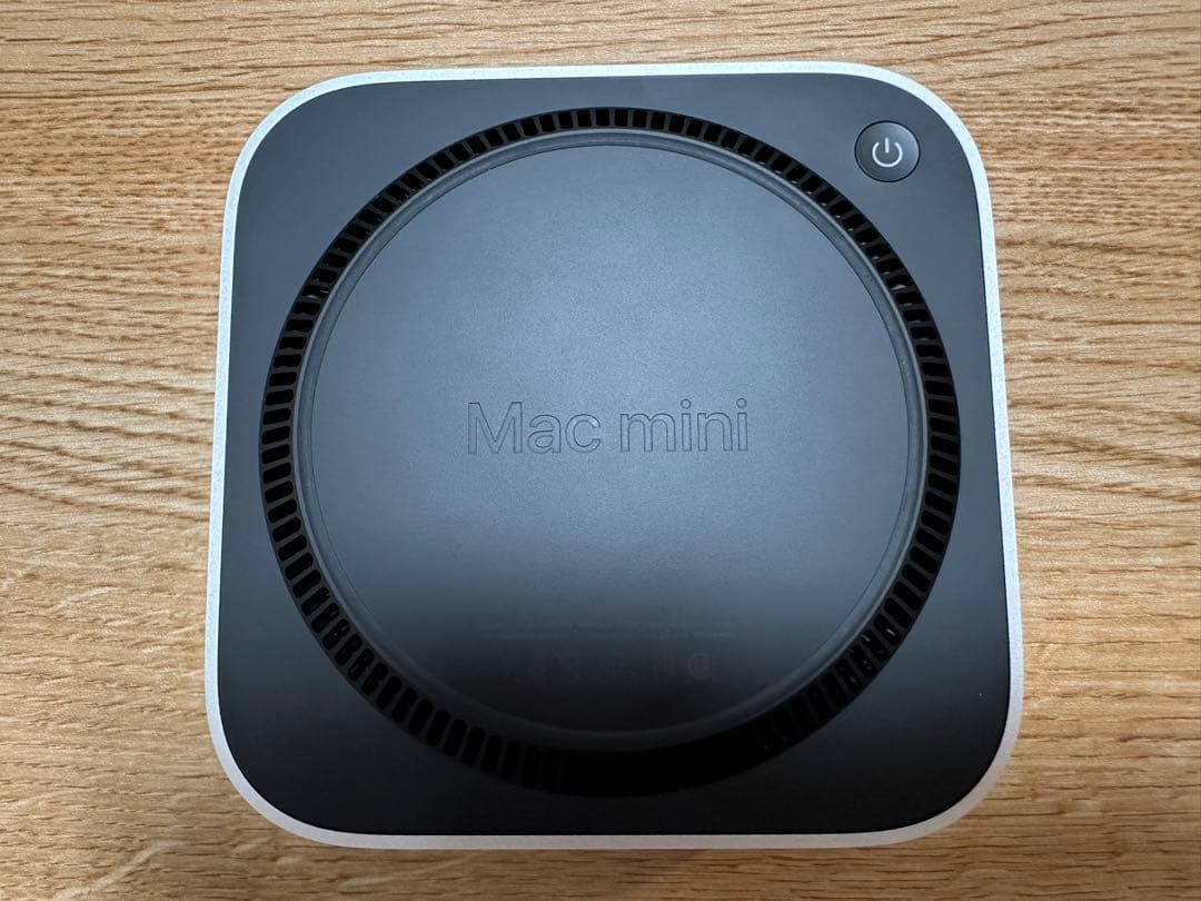 【ほぼ未使用】Mac mini M4（256GB）出品