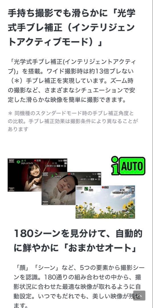 〈SONY〉デジタルHDビデオカメラレコーダー　HDR-CX480