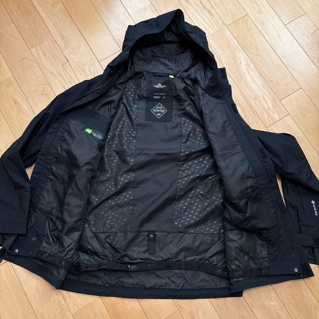【新品】 QUIKSILVER クイックシルバー GORE-TEX スノボ　黒