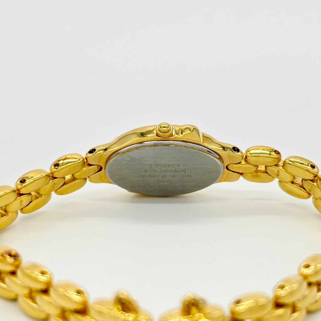 SEIKO TISSE ダイヤ 3P 1F20-5030 クォーツ 腕時計