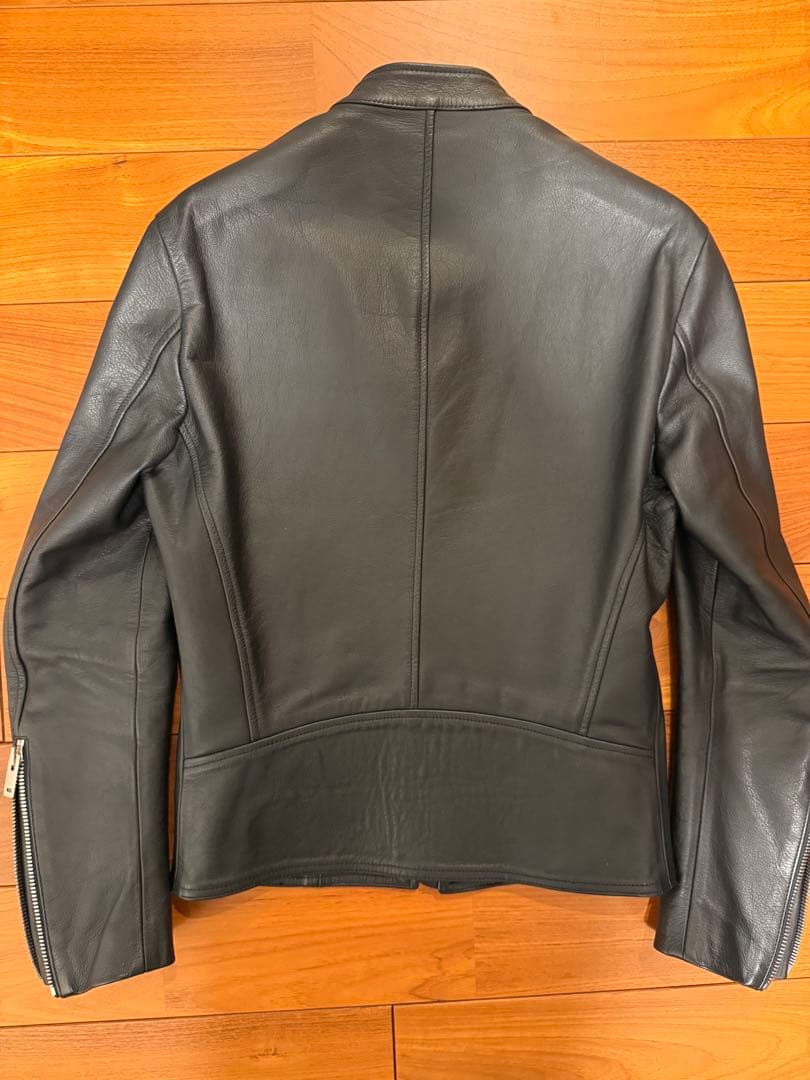 マルジェラ シングルライダース カーフレザー 44 イタリア製